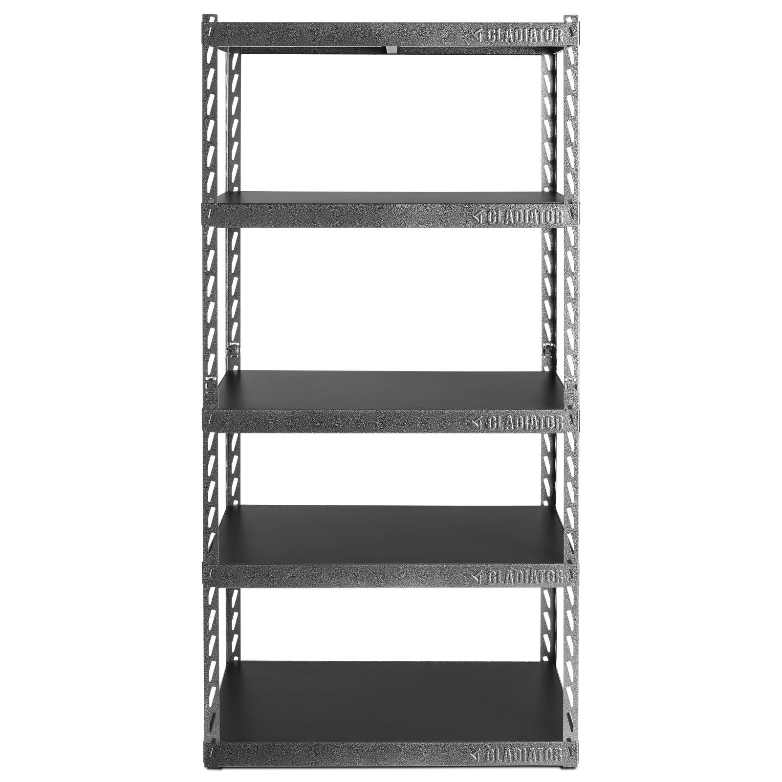 36" Wide EZ Connect Rack with Five 18" Deep Shelves