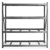 1 of 5 images - 90" x 90" Heavy Duty Mega Rack with Four Adjustable Shelves