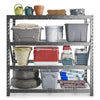 3 of 4 images - 77" Wide Heavy Duty Rack with Four 24" Deep Shelves