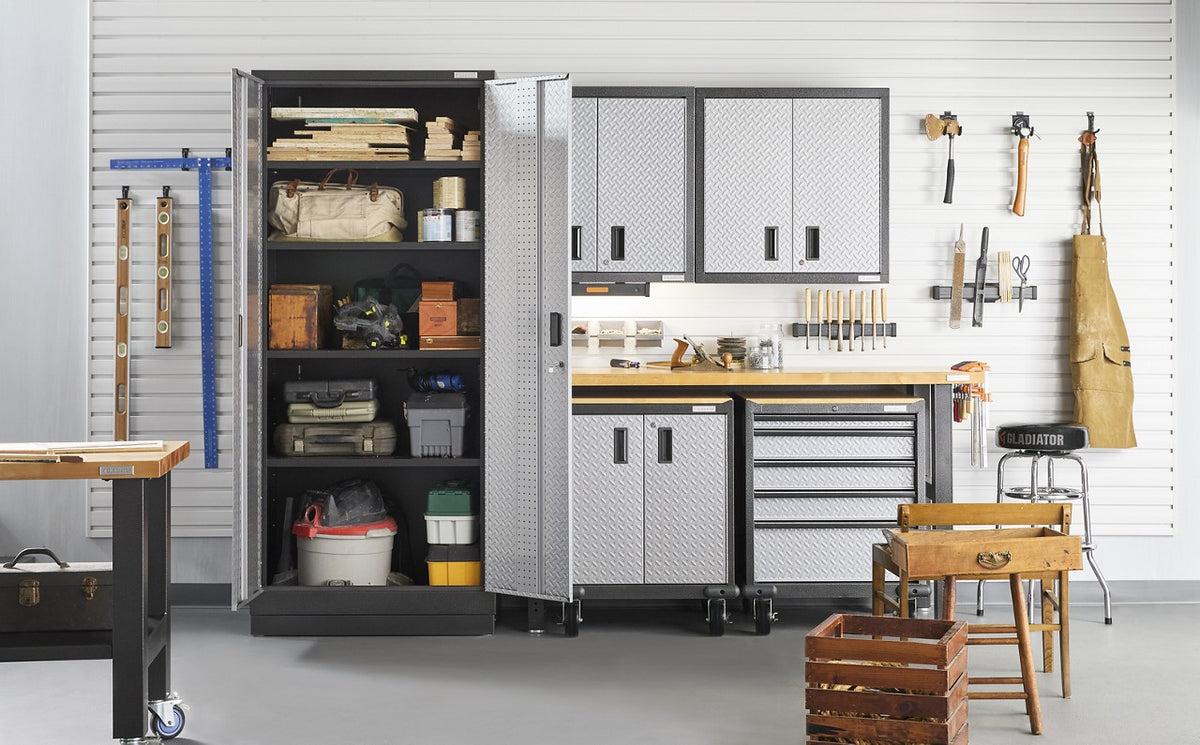 11 of 14 images - Premier Pre-Assembled 84" Tall Cabinet