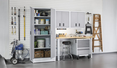 12 of 14 images - Premier Pre-Assembled 84" Tall Cabinet (thumbnails)
