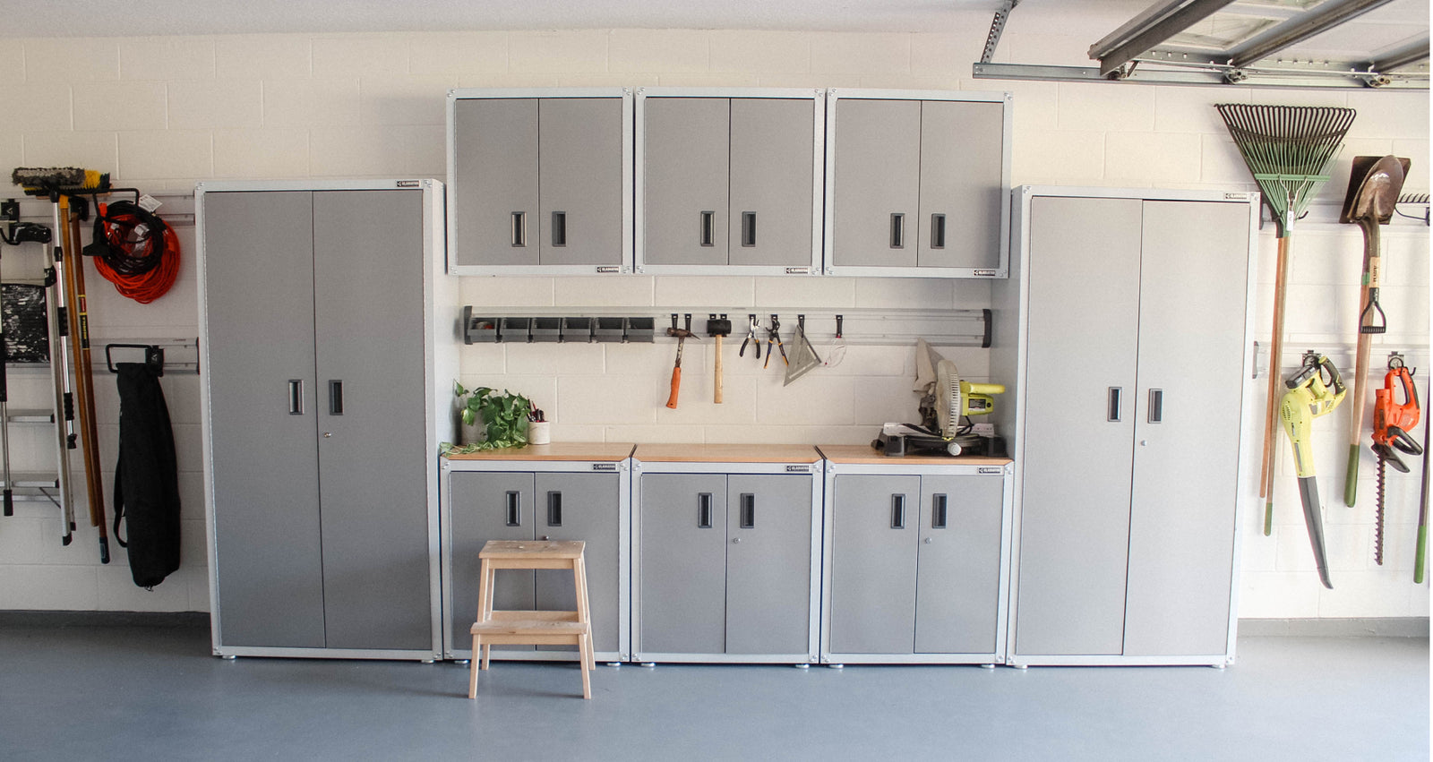 Custom Garage Storage Cabinets, Garage Organization