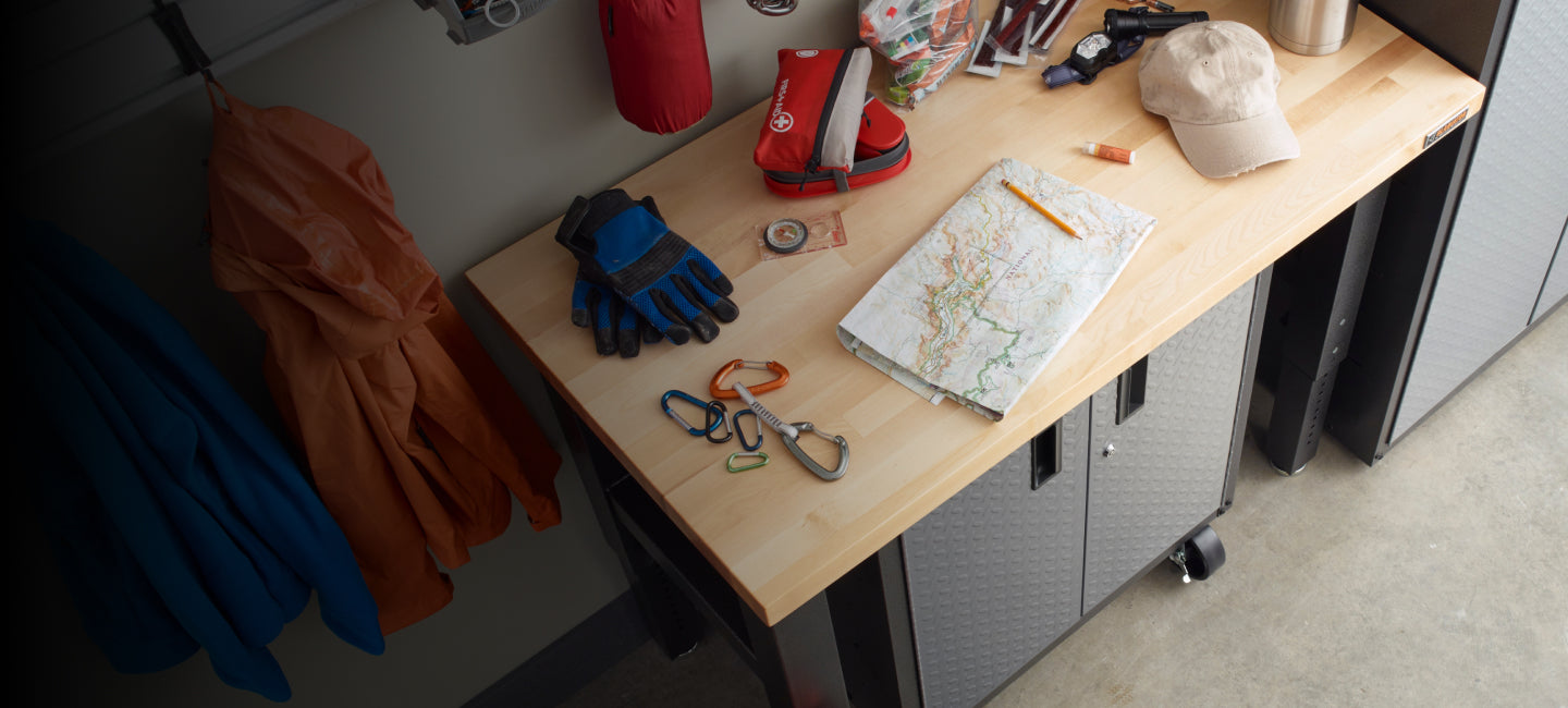 Items on a Gladiator® workbench