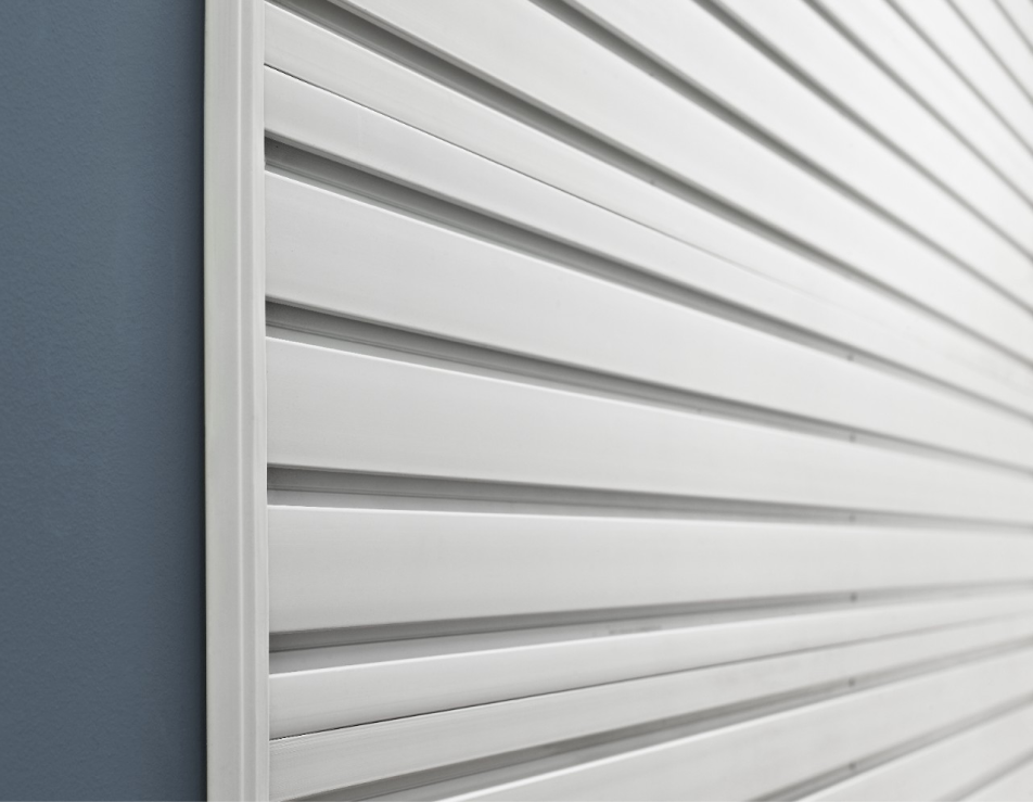 Closeup of a Gladiator® GearWall® Panel.