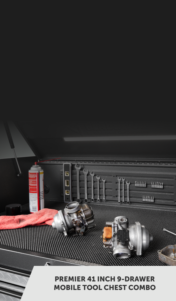 A Gladiator® Tool Chest Combo.