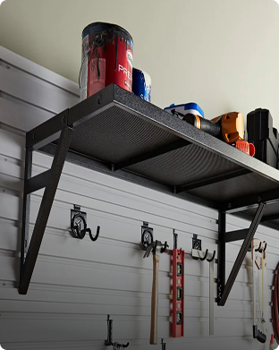Tool Rack Garage Organization Garage Shelving Wall Mount