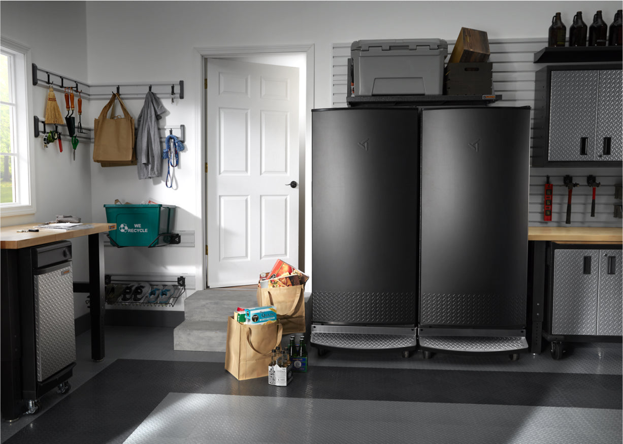 Garage sales refrigerator freezer