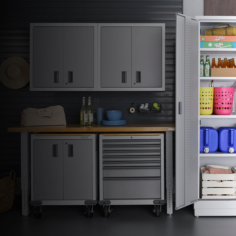 Gladiator® cabinets in a garage.