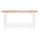 8 of 10 images - 6' Adjustable Height Hardwood Workbench (thumbnails)