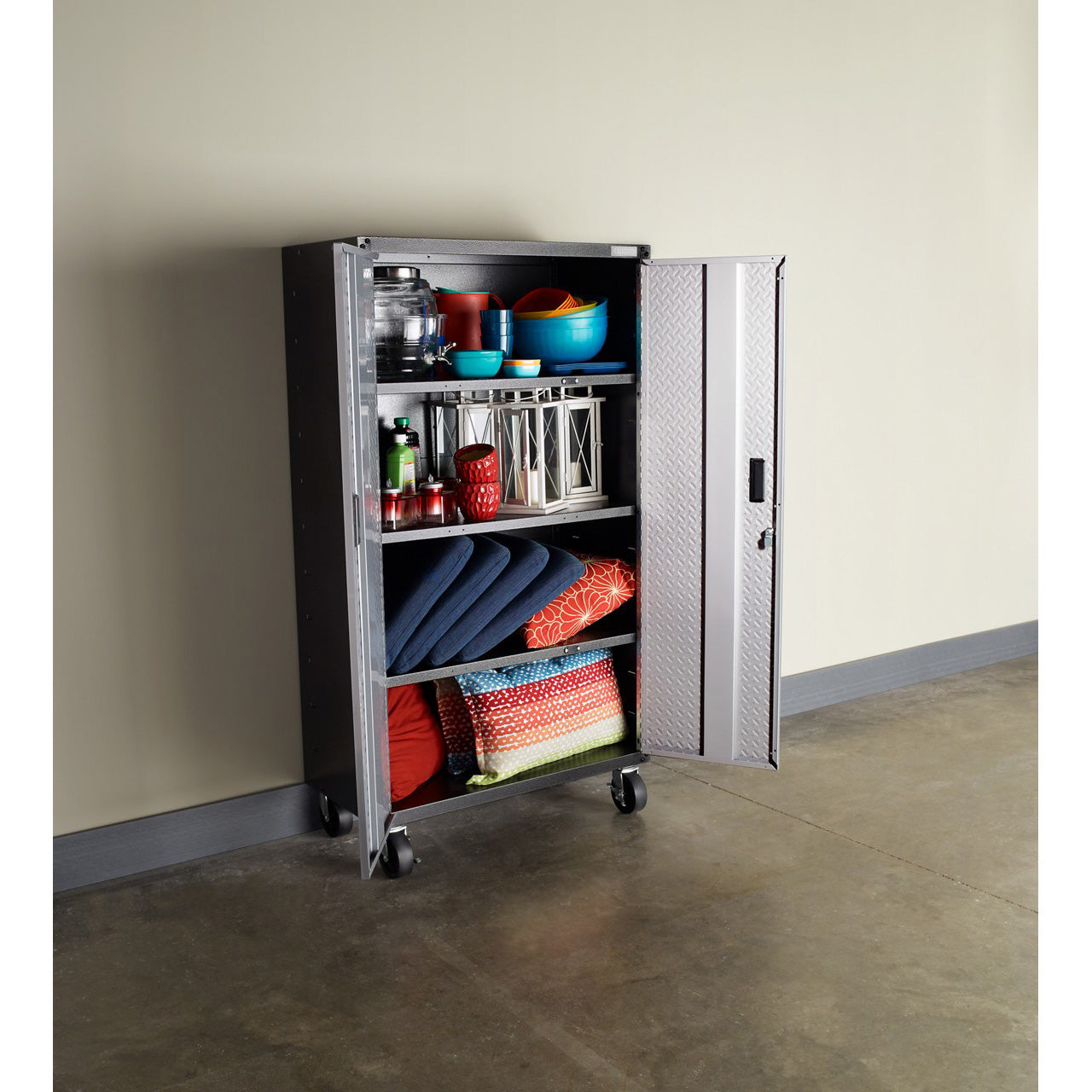 Ready-to-Assemble Mobile Storage Cabinet | Gladiator