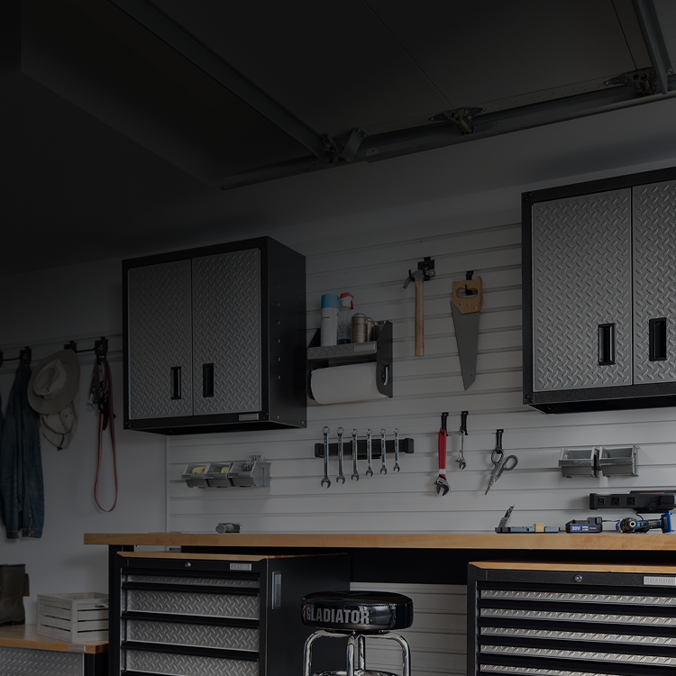 Gear on Gladiator® Tool Storage