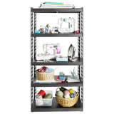 3 of 6 images - 36" Wide EZ Connect Rack with Five 18" Deep Shelves (thumbnails)