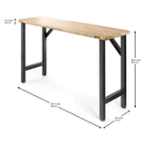 3 of 8 images - 66-1/2" Wide Hardwood Modular Workbench (thumbnails)