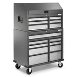 4 of 16 images - Premier 41 inch 15-drawer Mobile Tool Chest Combo (thumbnails)