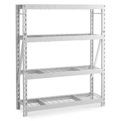 60 Wide Heavy Duty Rack with Four 18 Deep Shelves – Gladiator