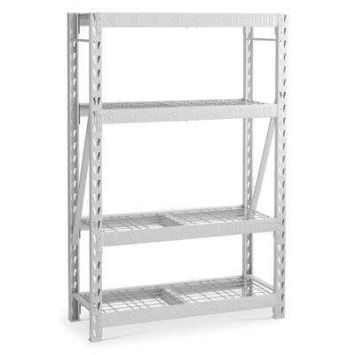 7 of 19 images - 48" Wide Heavy Duty Rack with Four 18" Deep Shelves (thumbnails)