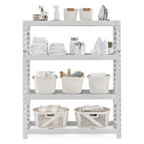 12 of 14 images - 60" Wide Heavy Duty Rack with Four 18" Deep Shelves (thumbnails)