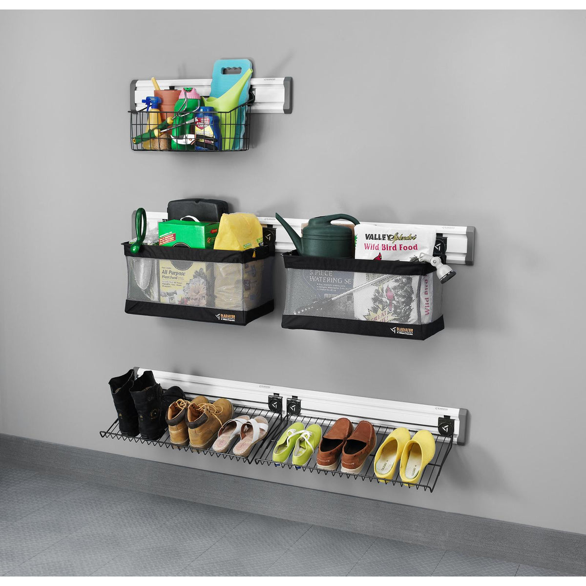 3 of 6 images - 24" Wide Mesh Basket
