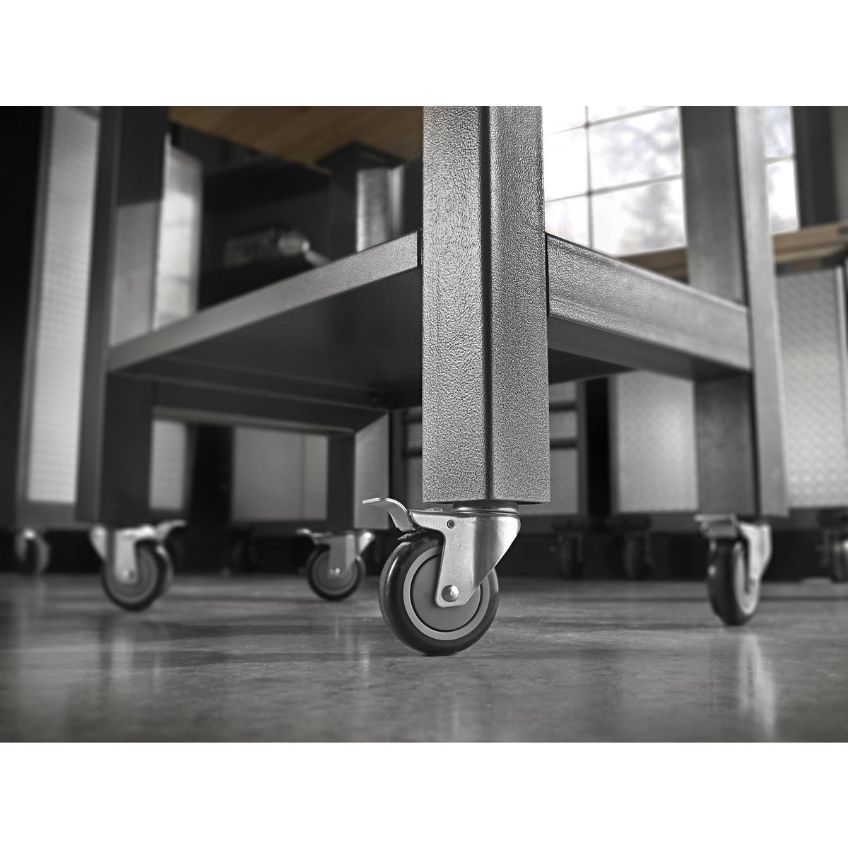 3 of 13 images - 3' Wide Mobile Workstation
