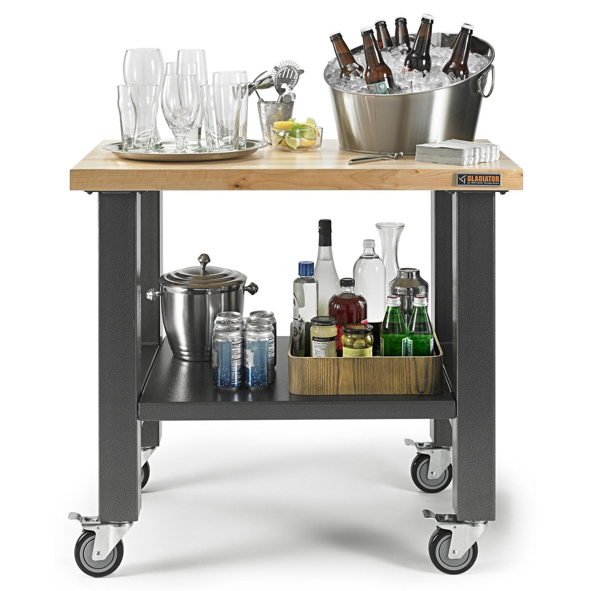 4 of 13 images - 3' Wide Mobile Workstation