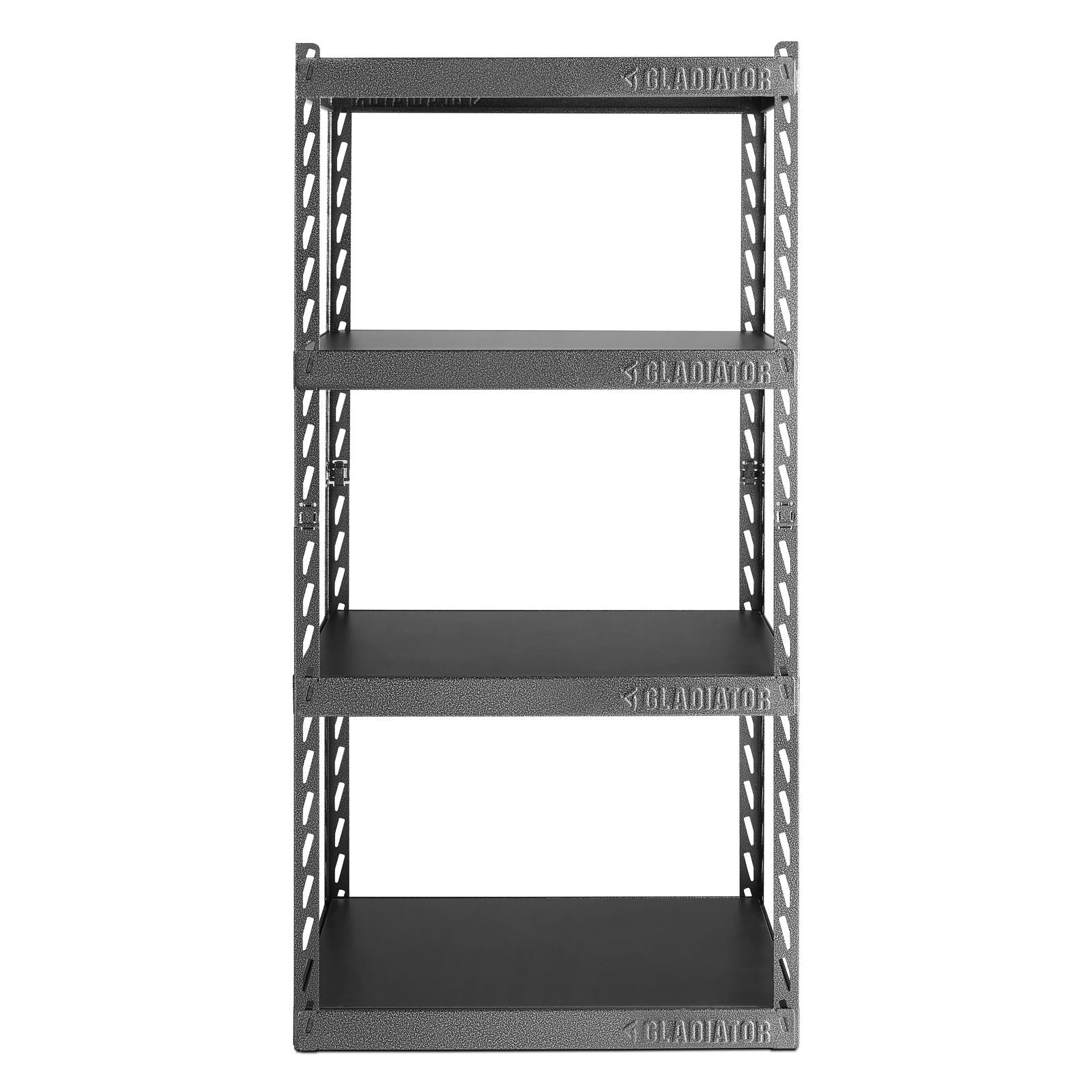 30" Wide EZ Connect Rack with Four 15" Deep Shelves