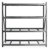 1 of 5 images - 90" x 90" Heavy Duty Mega Rack with Four Adjustable Shelves (thumbnails)