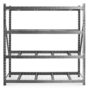 1 of 5 images - 90" x 90" Heavy Duty Mega Rack with Four Adjustable Shelves (thumbnails)