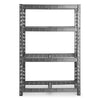 1 of 19 images - 48" Wide Heavy Duty Rack with Four 18" Deep Shelves