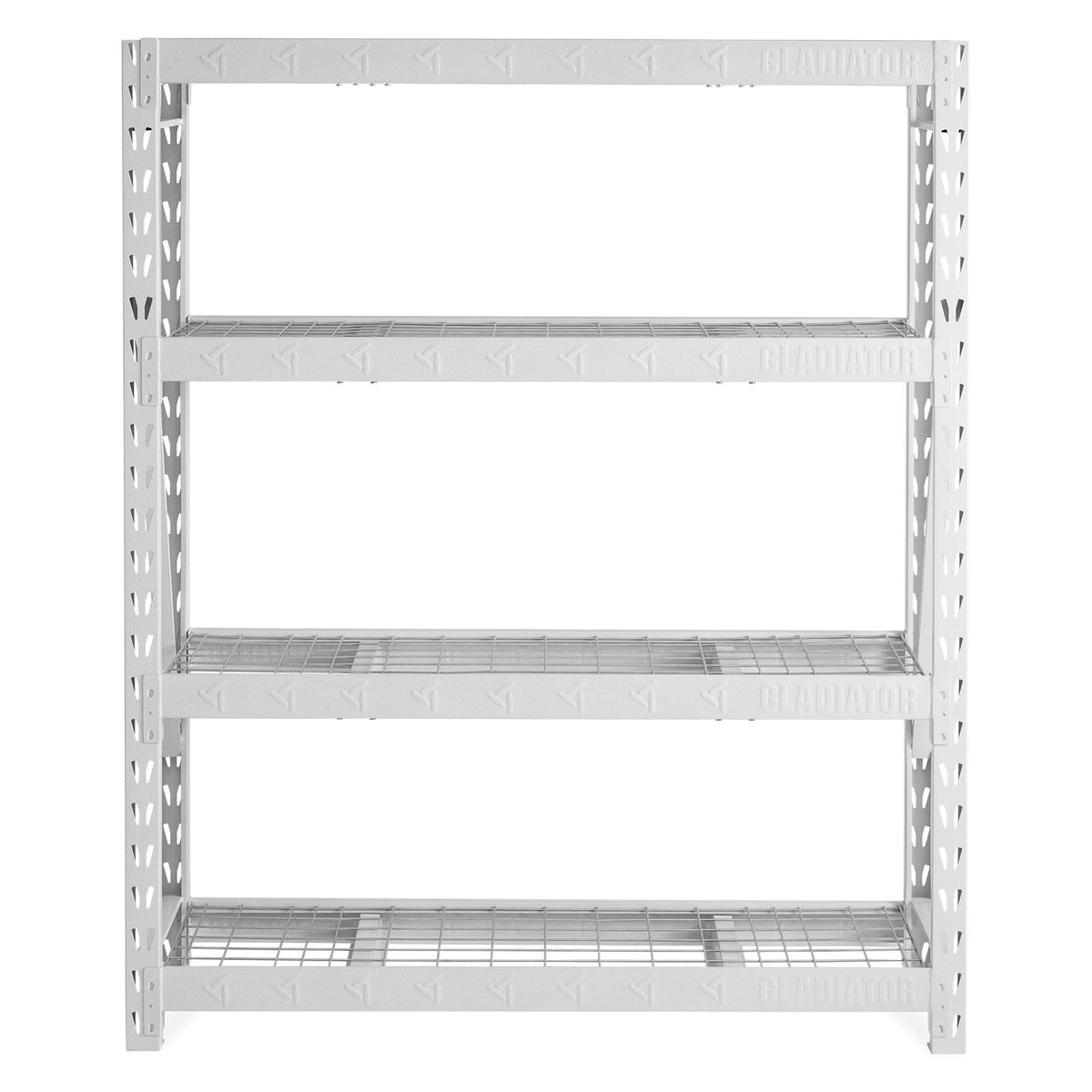 60" Wide Heavy Duty Rack with Four 18" Deep Shelves Gladiator