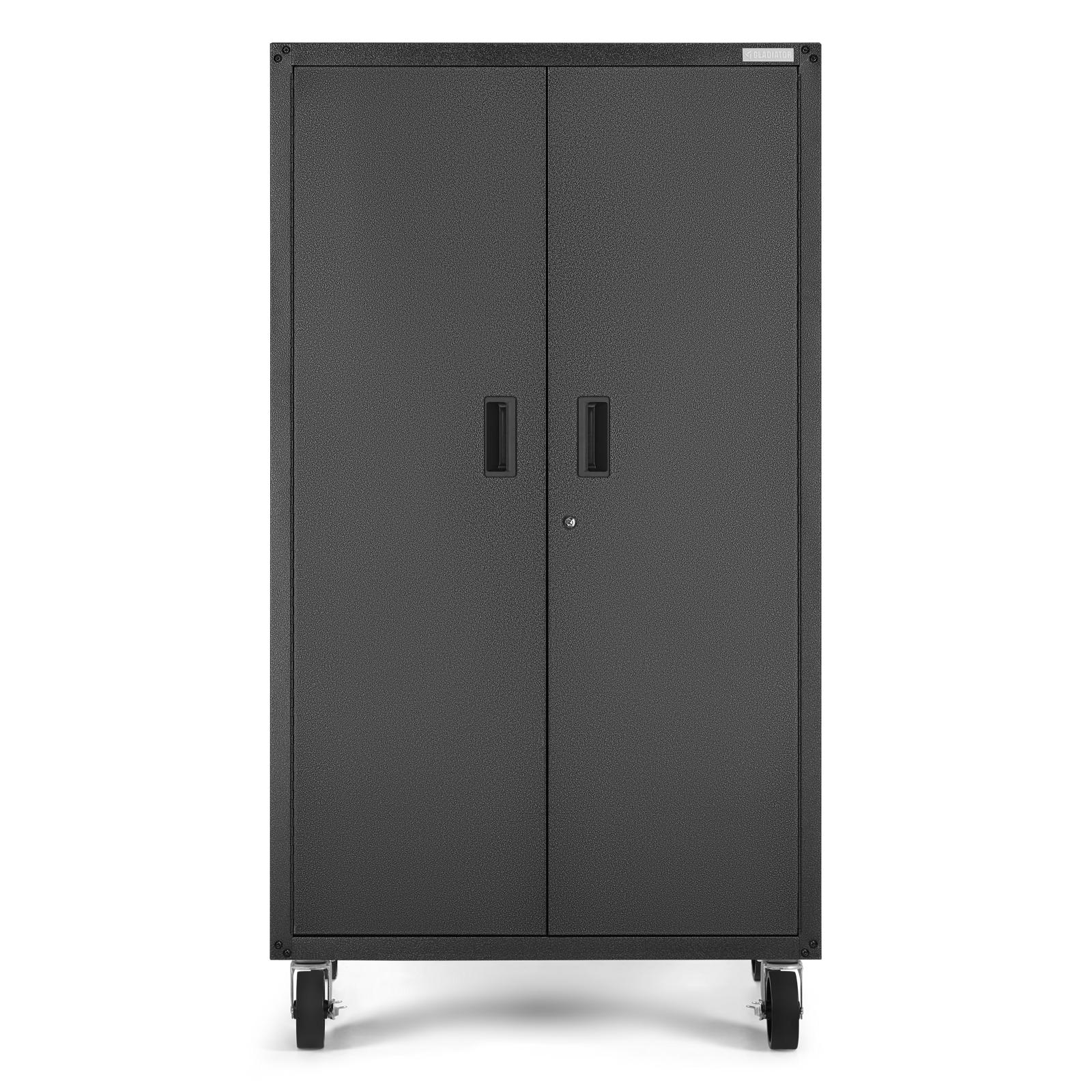 Ready-to-Assemble Mobile Storage Cabinet
