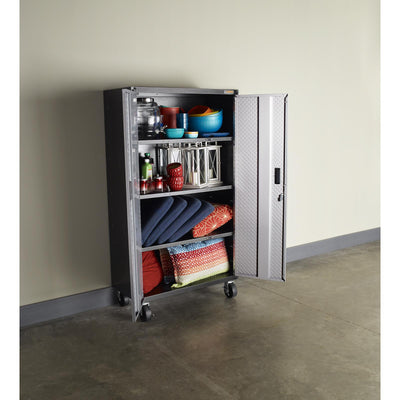 2 of 9 images - Ready-to-Assemble Mobile Storage Cabinet (thumbnails)