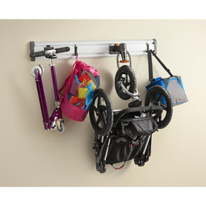 bob stroller garage storage Gladiator Bike GearTrack Pack