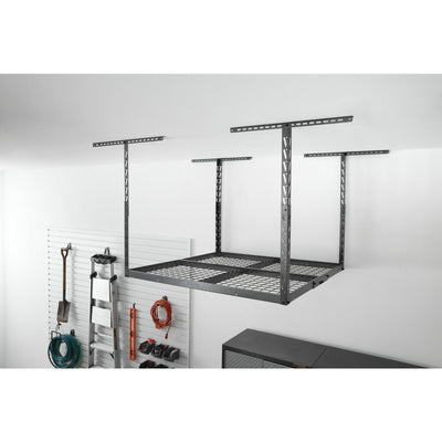 4 of 6 images - Overhead GearLoft™ Storage Rack 4x4 ft (thumbnails)