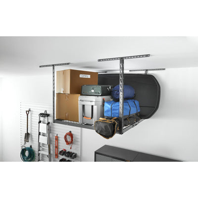 5 of 6 images - Overhead GearLoft™ Storage Rack 4x4 ft (thumbnails)