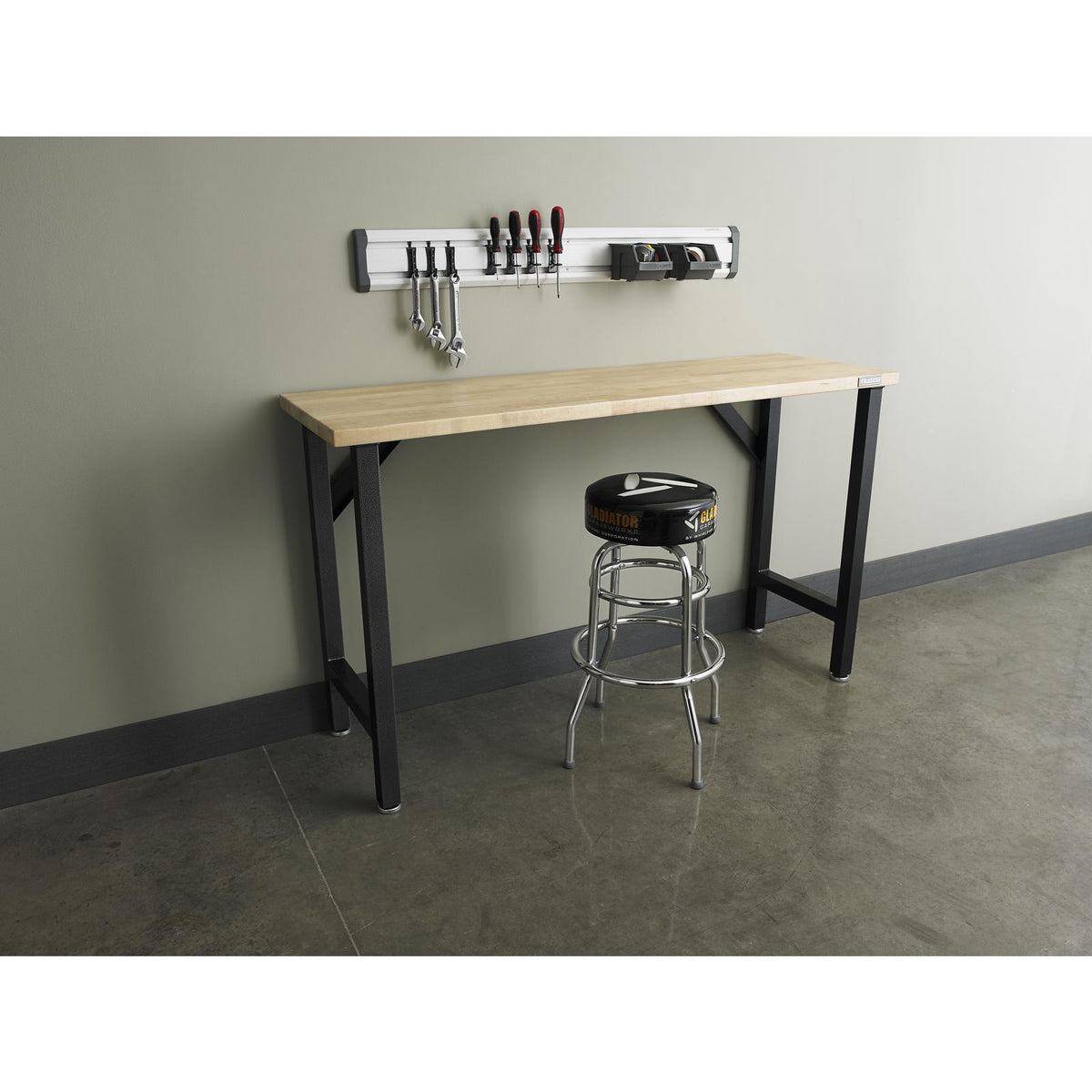 5 of 8 images - 66-1/2" Wide Hardwood Modular Workbench