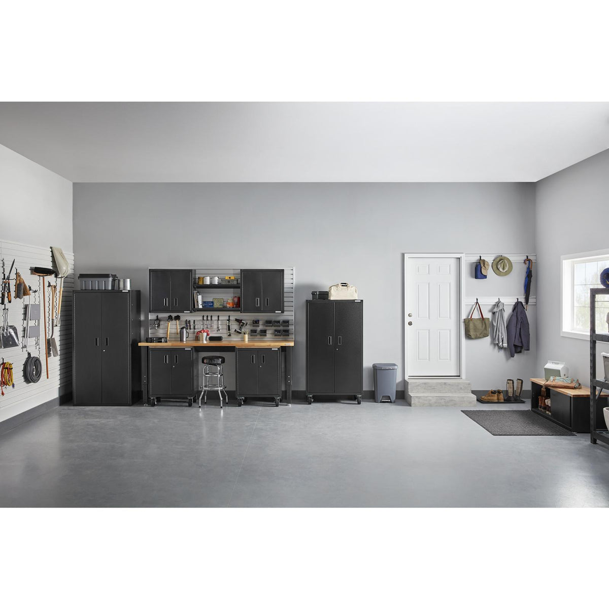 60" Wide Heavy Duty Rack with Four 18" Deep Shelves Gladiator