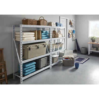 11 of 14 images - 60" Wide Heavy Duty Rack with Four 18" Deep Shelves (thumbnails)