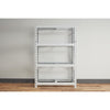 9 of 19 images - 48" Wide Heavy Duty Rack with Four 18" Deep Shelves