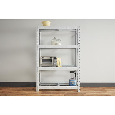 10 of 19 images - 48" Wide Heavy Duty Rack with Four 18" Deep Shelves (thumbnails)