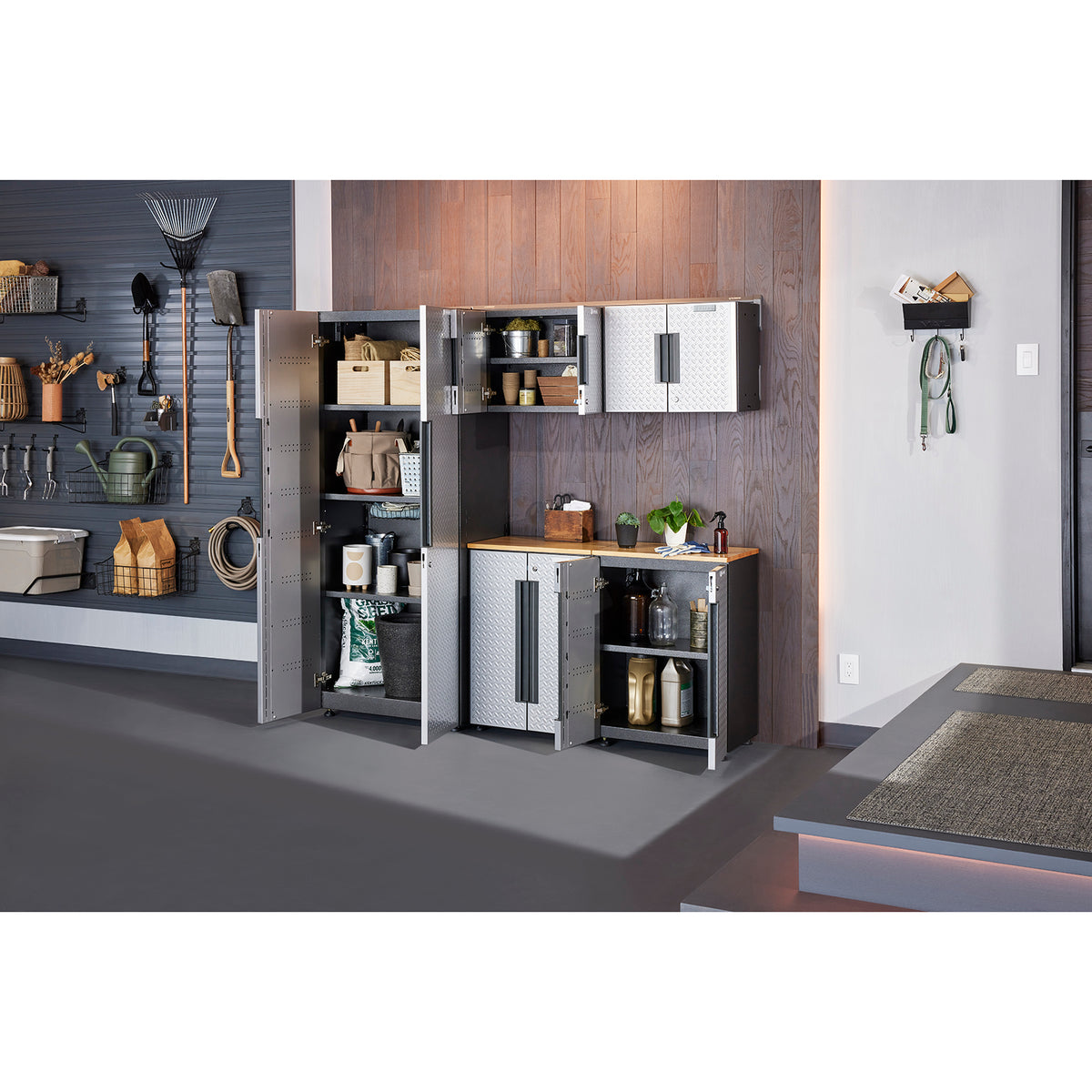 4 of 4 images - Flex Tall Cabinet Storage Basket